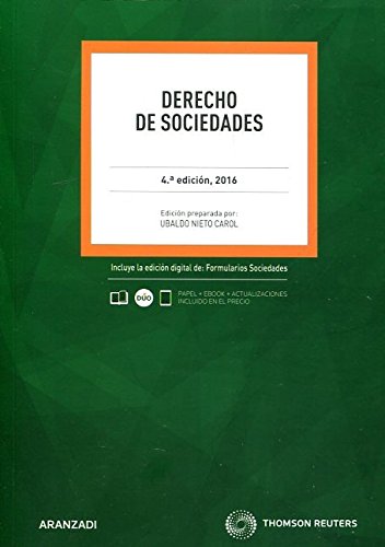 Derecho de Sociedades (4ª ed.) 2016