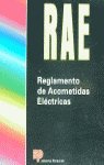 RAE REGLAMENTO ACOMETIDAS ELECTRICAS