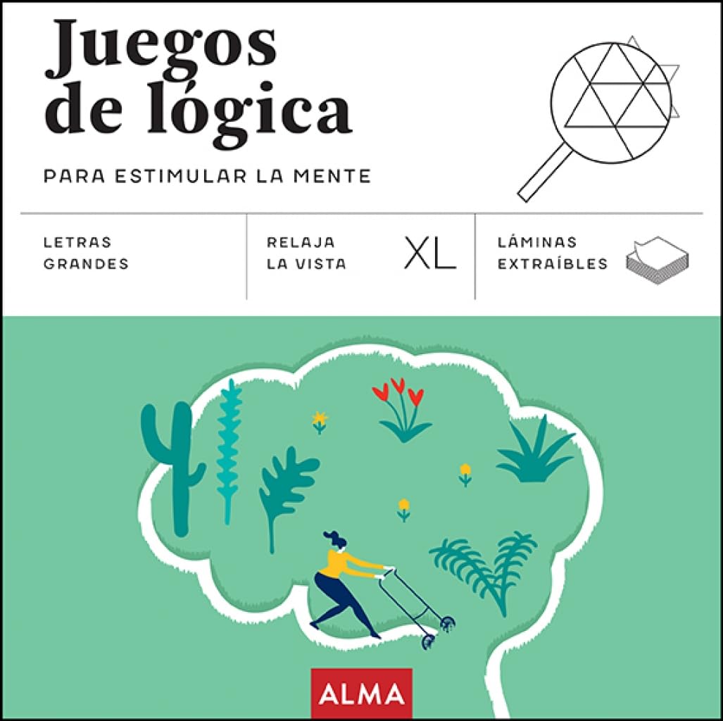 Juegos de lógica para estimular la mente (XL) (Cuadrados XL)