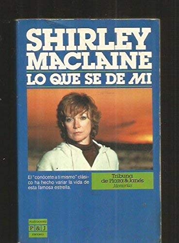Lo Que Se De Mi/Out on a Limb (New Format)