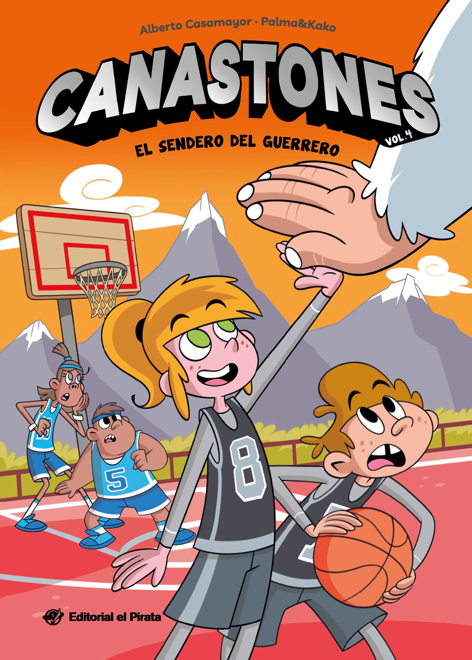 Canastones 4 - El sendero del guerrero: ¡Nunca el baloncesto había sido tan divertido! Un equipo de basket insólito, amistad y mucho humor.