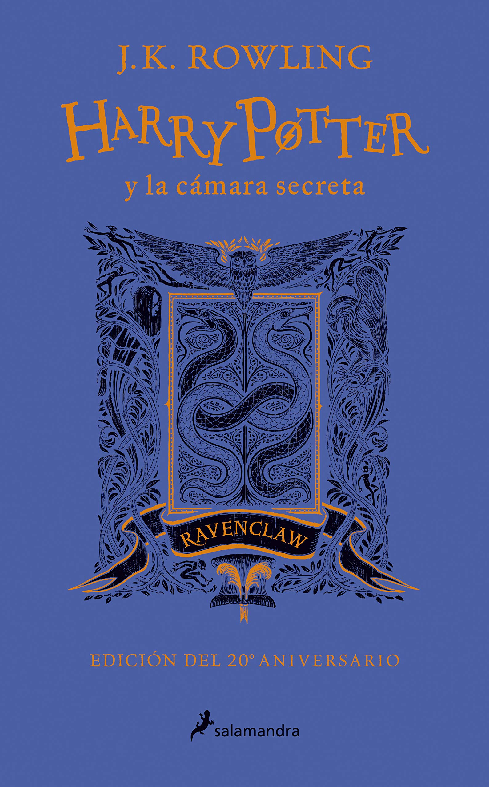 Harry Potter y la cámara secreta (edición Ravenclaw del 20º aniversario) (Harry Potter 2): Azul