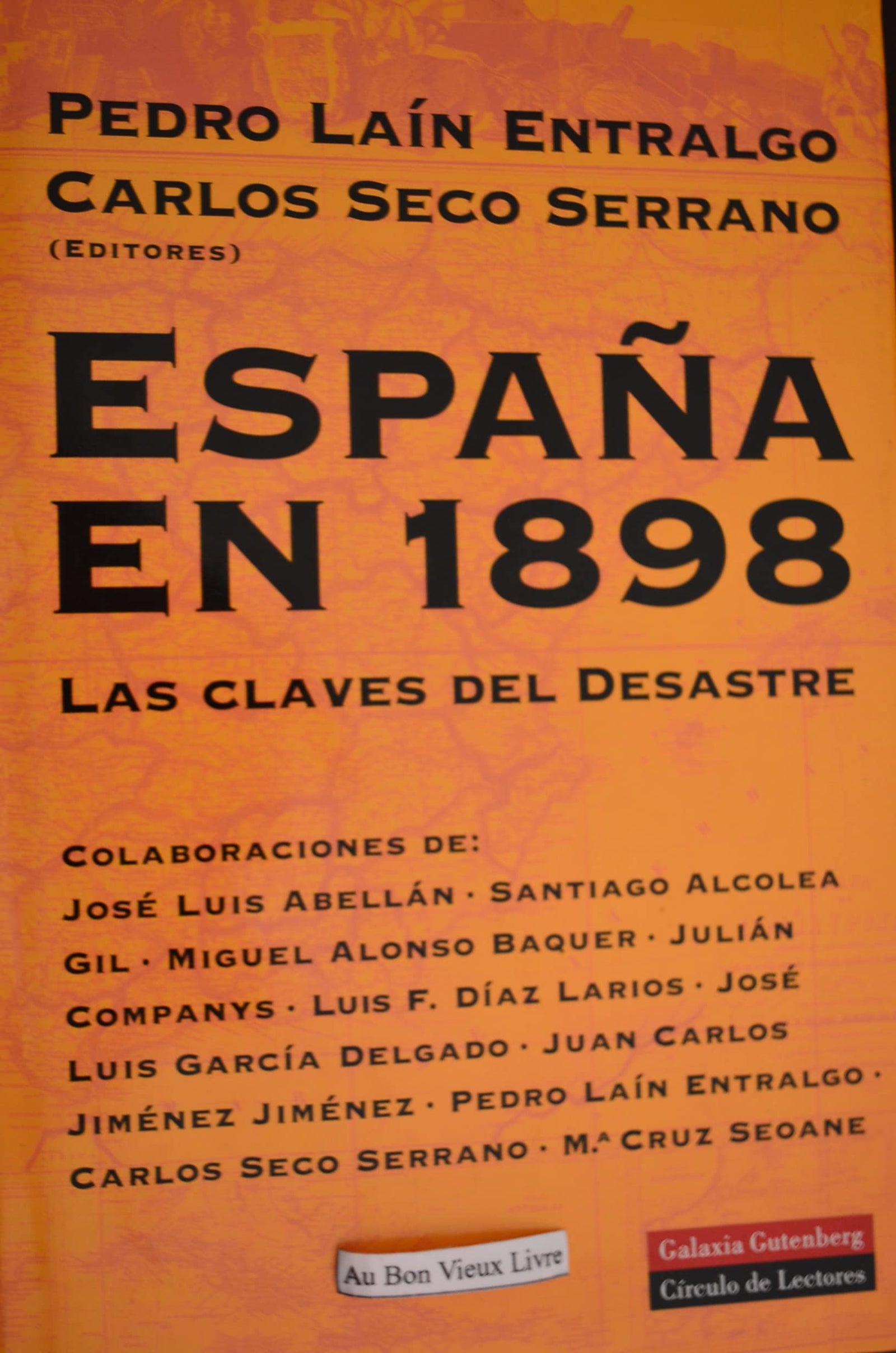 ESPAÑA EN 1898