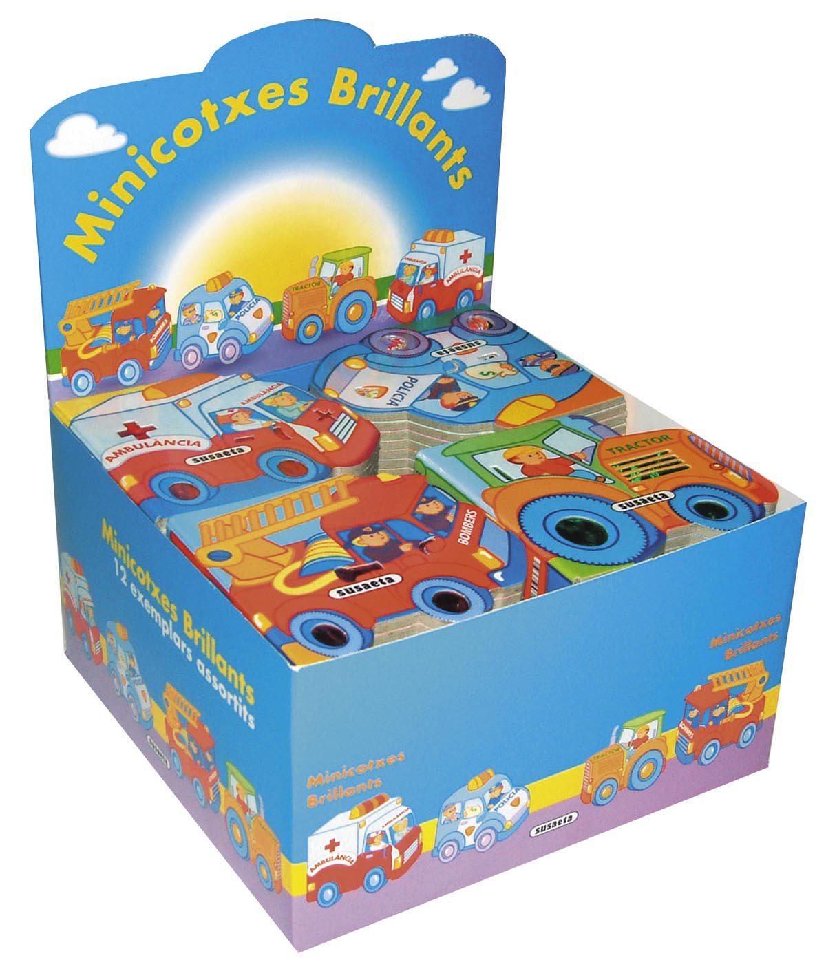 Minicotxes brillants (Pack de 12 libros - 3 por cada título)