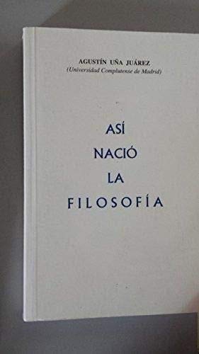 Asi nacio la filosofia