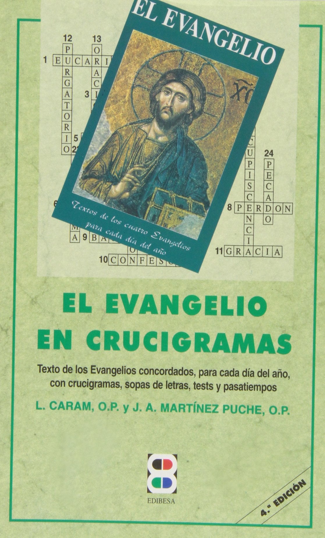 El Evangelio en Crucigramas: Textos de los Evangelios concordados (Libros Varios)