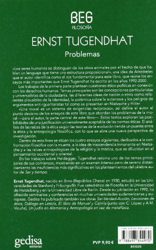 Problemas: Lenguaje, moral y trascendencia (BEG / Filosofía)