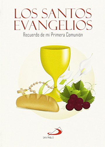 Los santos Evangelios: Recuerdo de mi Primera Comunión (funda transparente) (Nuevo Testamento)