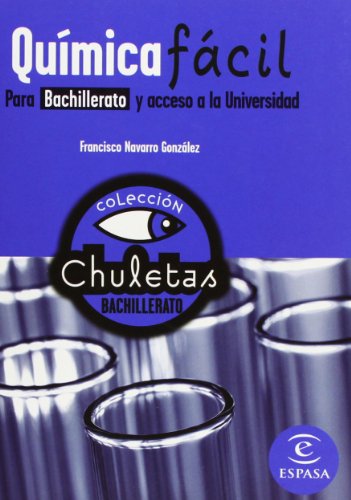 Química fácil para bachillerato (Chuletas) - 9788467027921