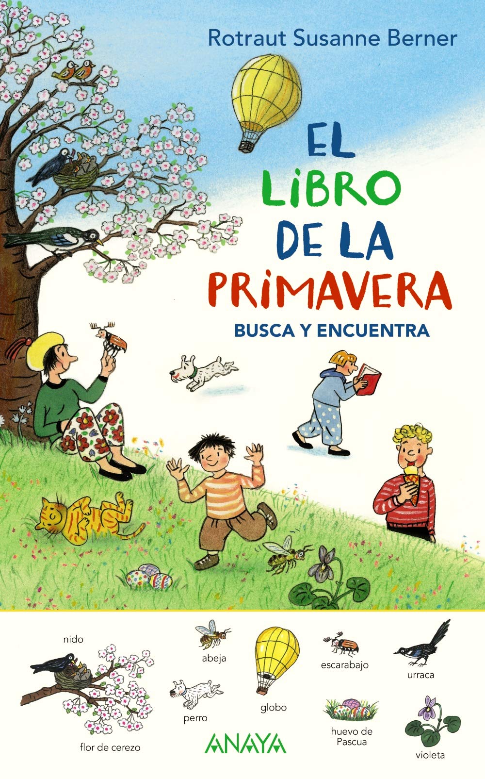 El libro de la primavera. Busca y encuentra: Busca Y Encuentra/ Search and Find (PRIMEROS LECTORES - Los libros de las estaciones)