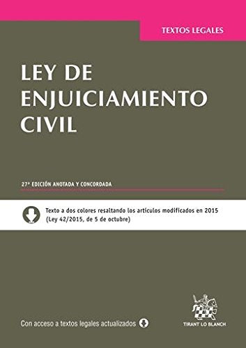 Ley de Enjuiciamiento Civil 27ª Edición 2015