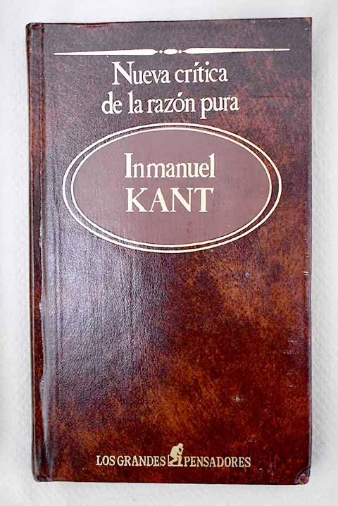 Nueva crítica de la razón pura