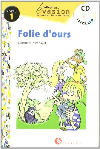 EVASION NIVEAU 1 FOLIE D'OURS + CD (Evasion Lectures FranÇais) - 9788429409215 (CUADERNOS DE VACACIONES)