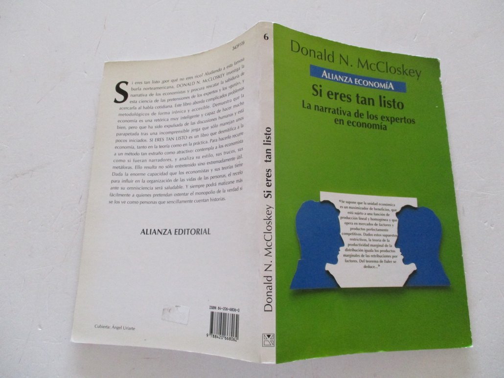 Si eres tan listo. la narrativa de los textos de economia