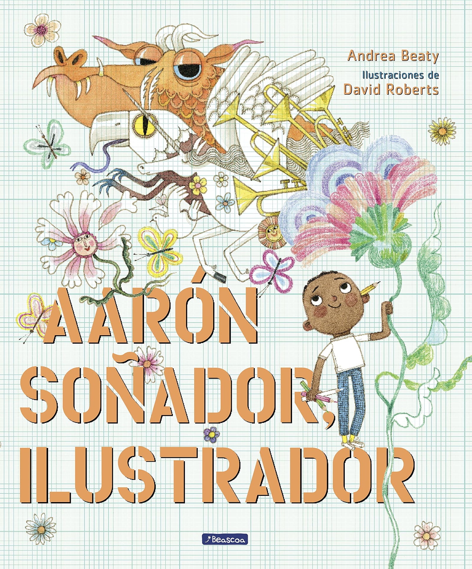Aarón Soñador, ilustrador (Los Preguntones): Libro con tipografía adecuada para niños con dislexia (Cuentos infantiles)