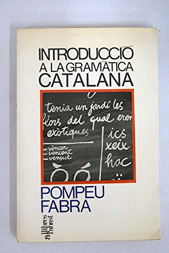 Introducció a la gramàtica catalana (Llibres a l'Abast)