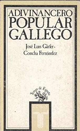 Adivinancero popular gallego (Temas de España)