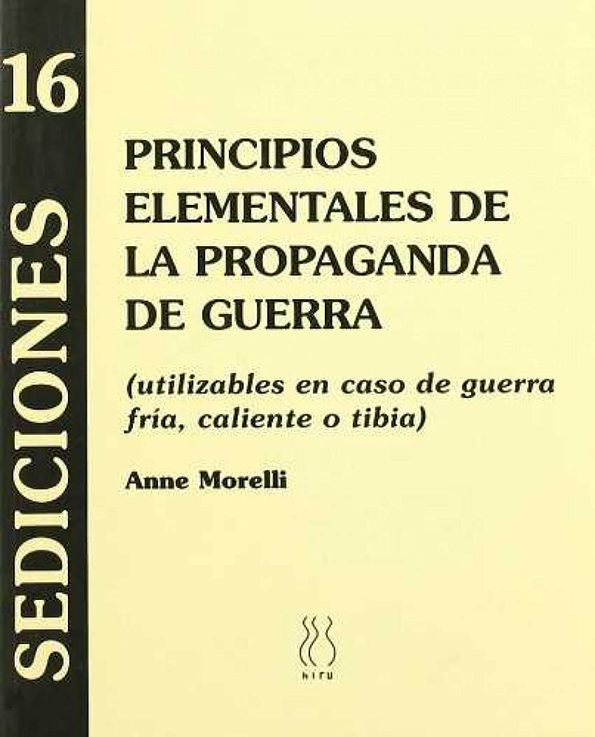 Principios elementales de la propaganda de guerra (Sediciones)