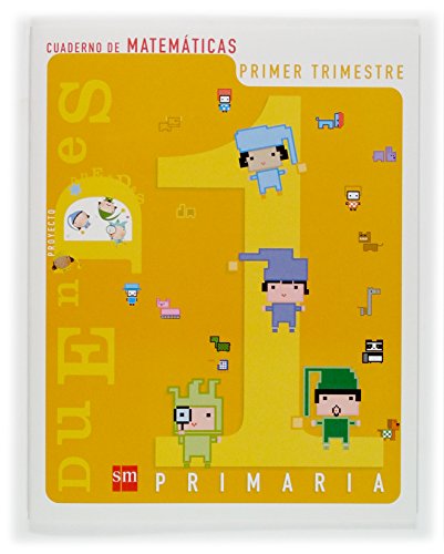 Cuaderno de Matemáticas. 1 Primaria, 1 Trimestre. Proyecto Duendes - 9788434889187