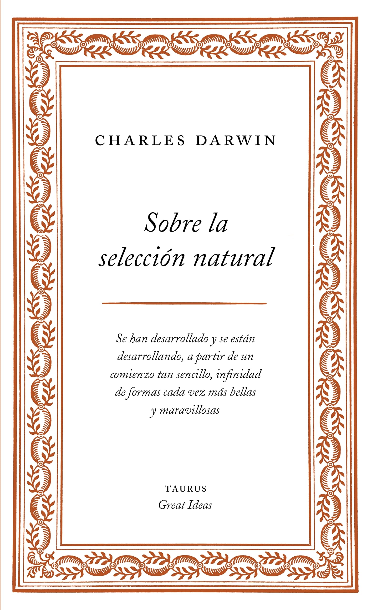 SOBRE LA SELECCIÓN NATURAL