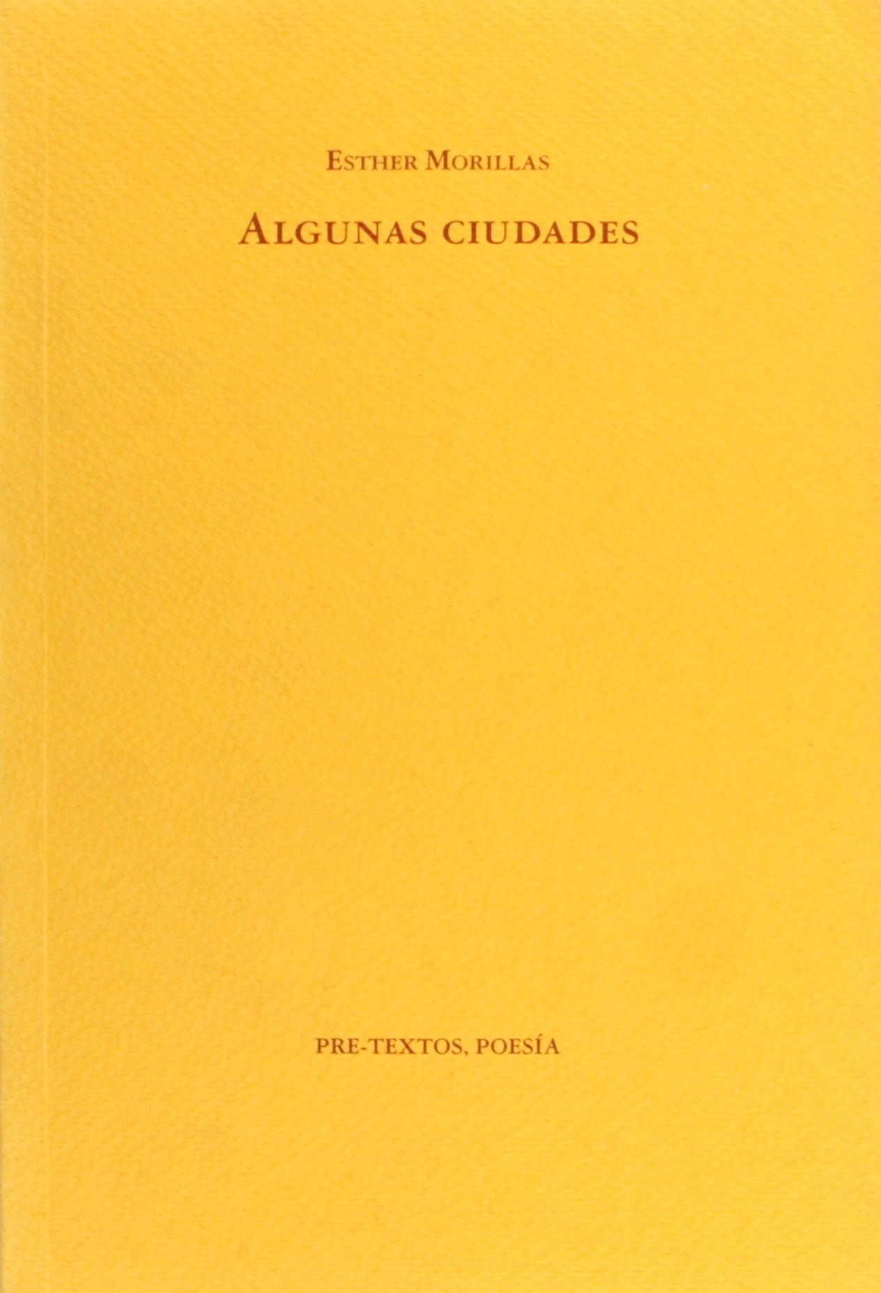 Algunas ciudades: 198 (Poesía)