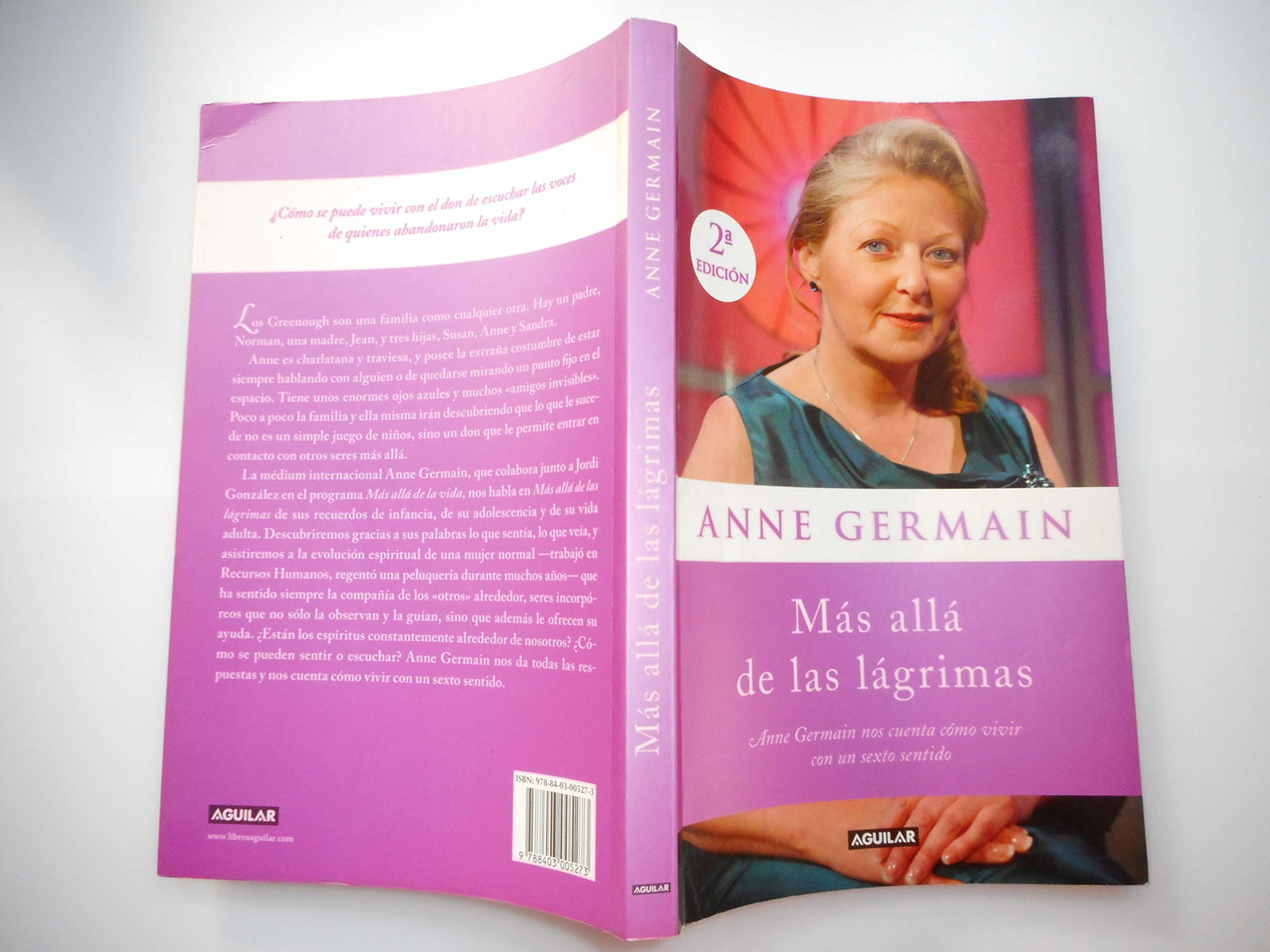 Más allá de las lágrimas: Anne Germain nos cuenta cómo vivir con un sexto sentido (Cuerpo y mente)