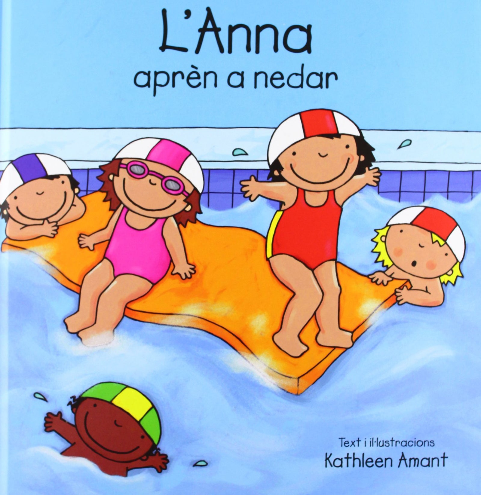 L'Anna aprèn a nedar