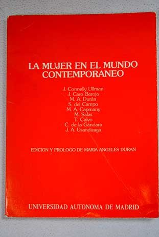 La mujer en el mundo contemporaneo