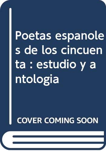 POETAS ESPA?OLES DE LOS CINCUE (SIN COLECCION)