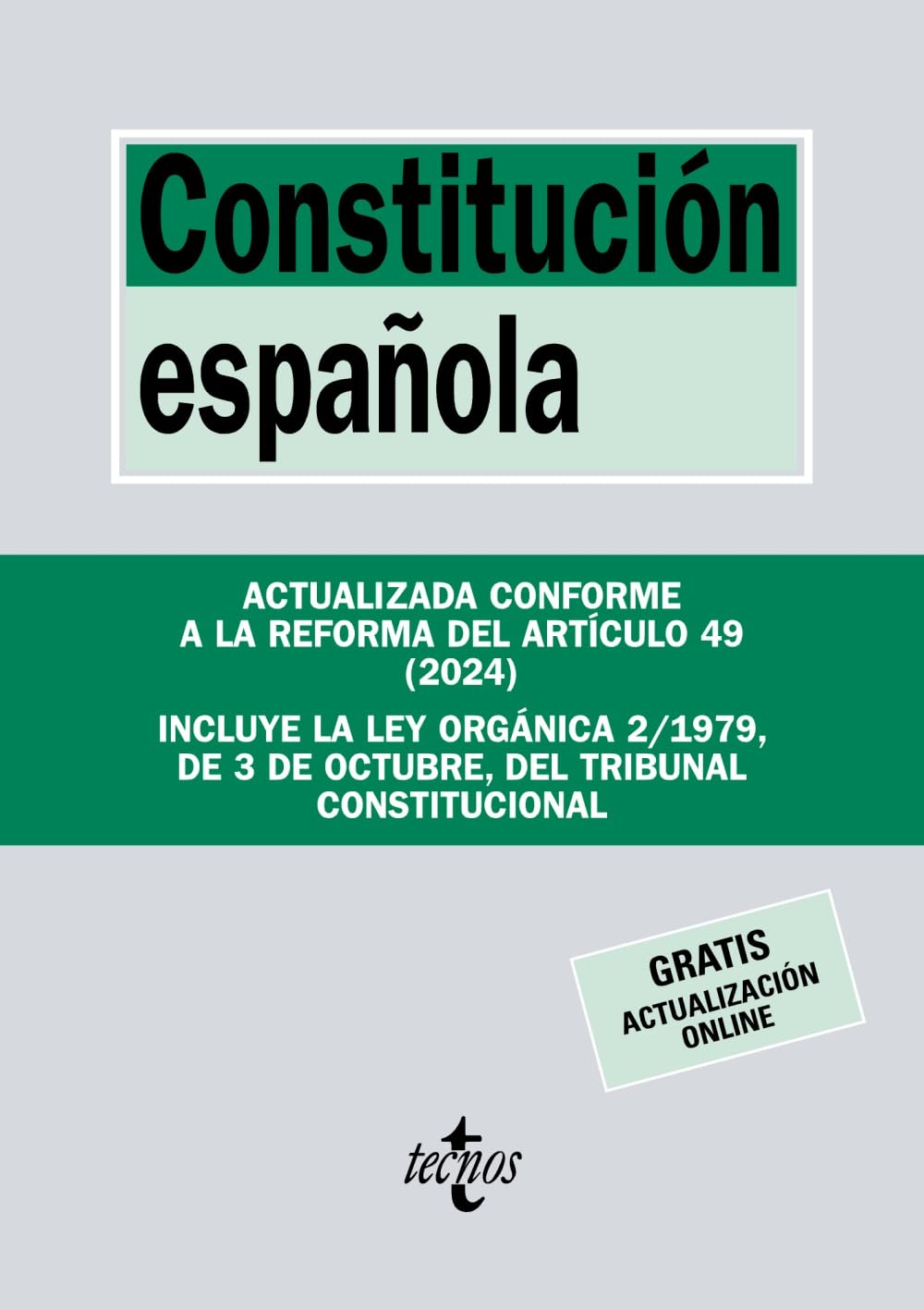 Constitución Española (Derecho - Biblioteca de Textos Legales)