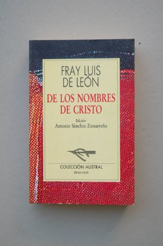 De Los Nombres De Cristo
