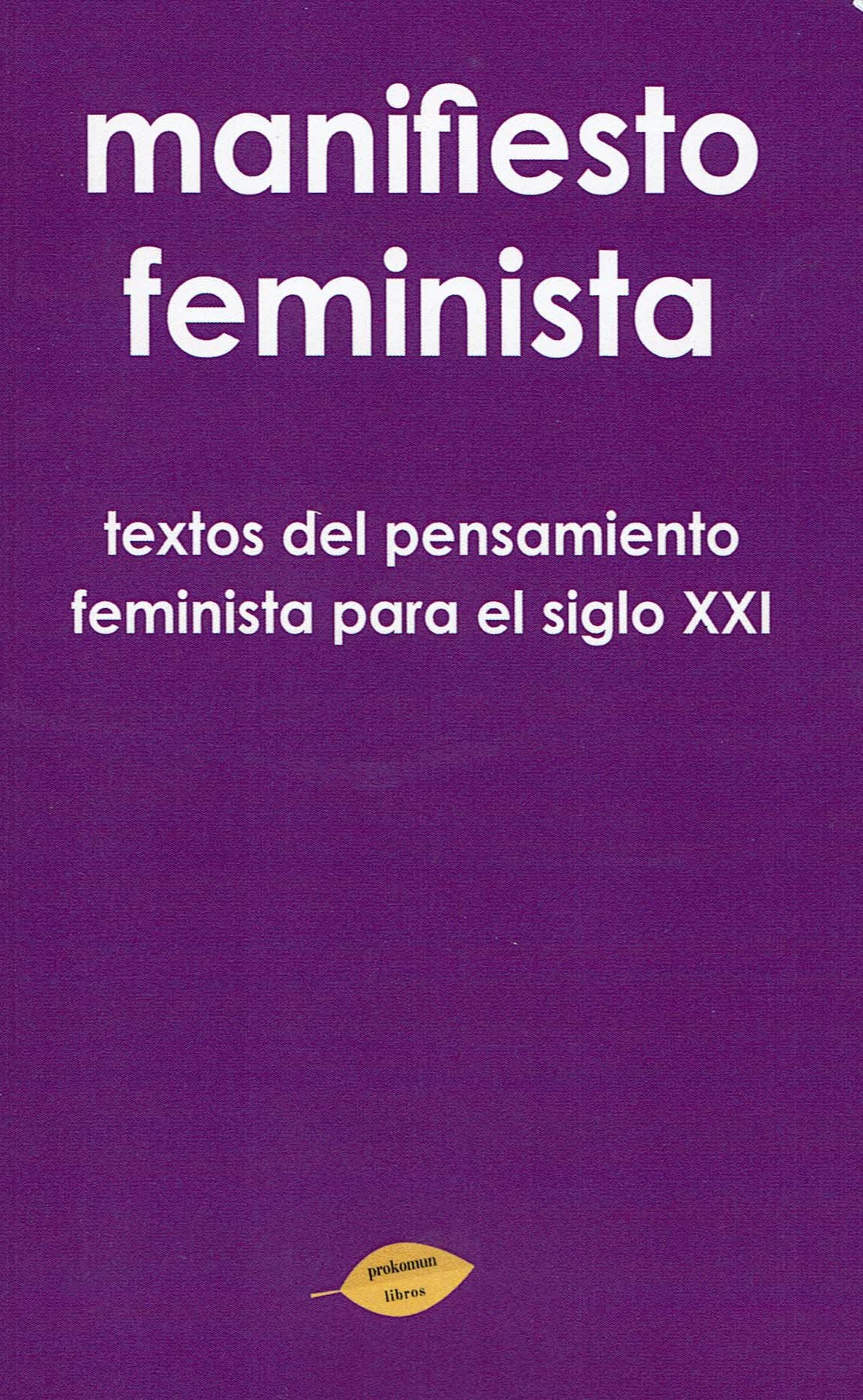 MANIFIESTO FEMINISTA (Prokomun)