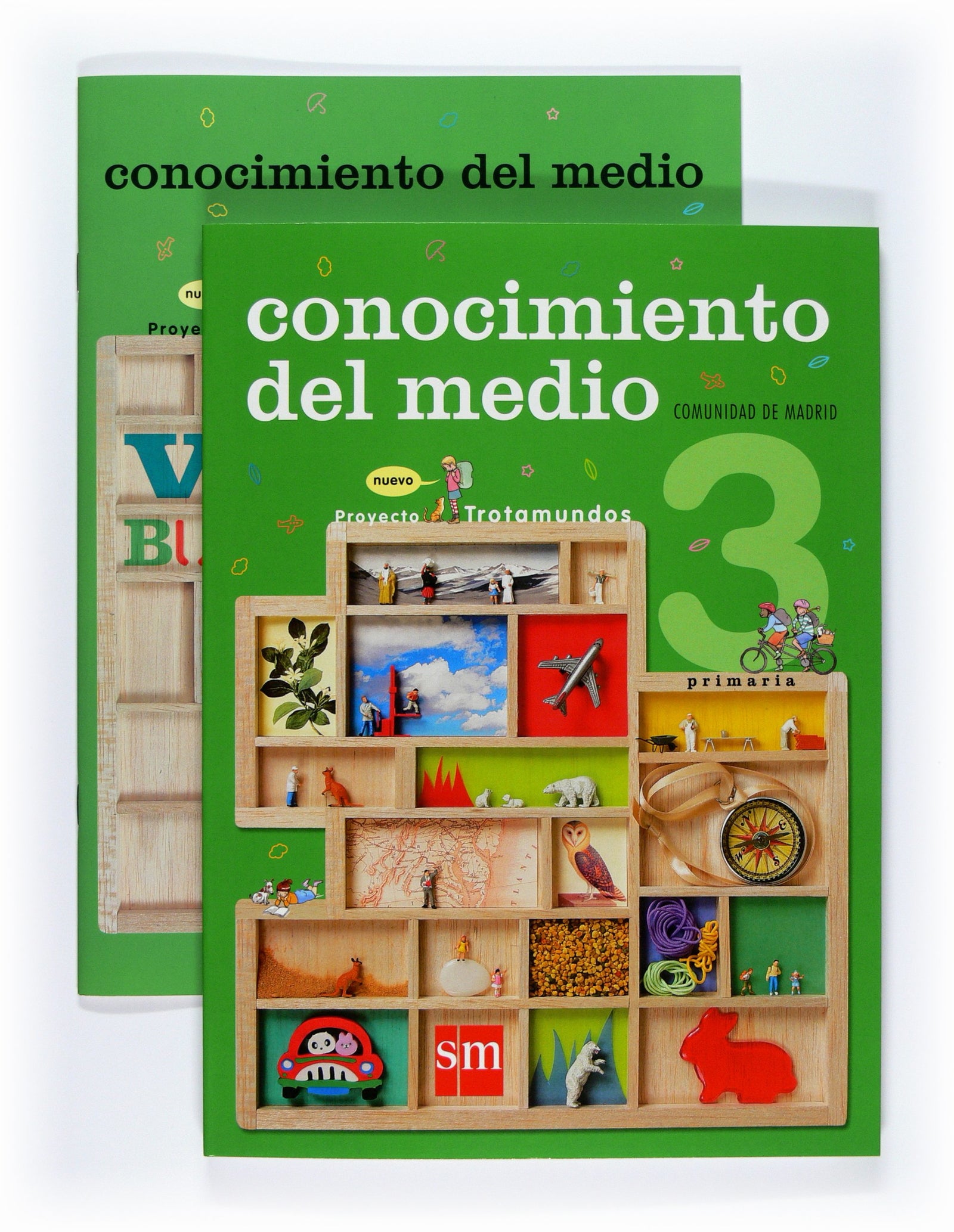 Conocimiento del medio. 3 Primaria. Nuevo proyecto Trotamundos. Comunidad de Madrid - 9788467523102: Conocimiento Medio Libro Primeria 3