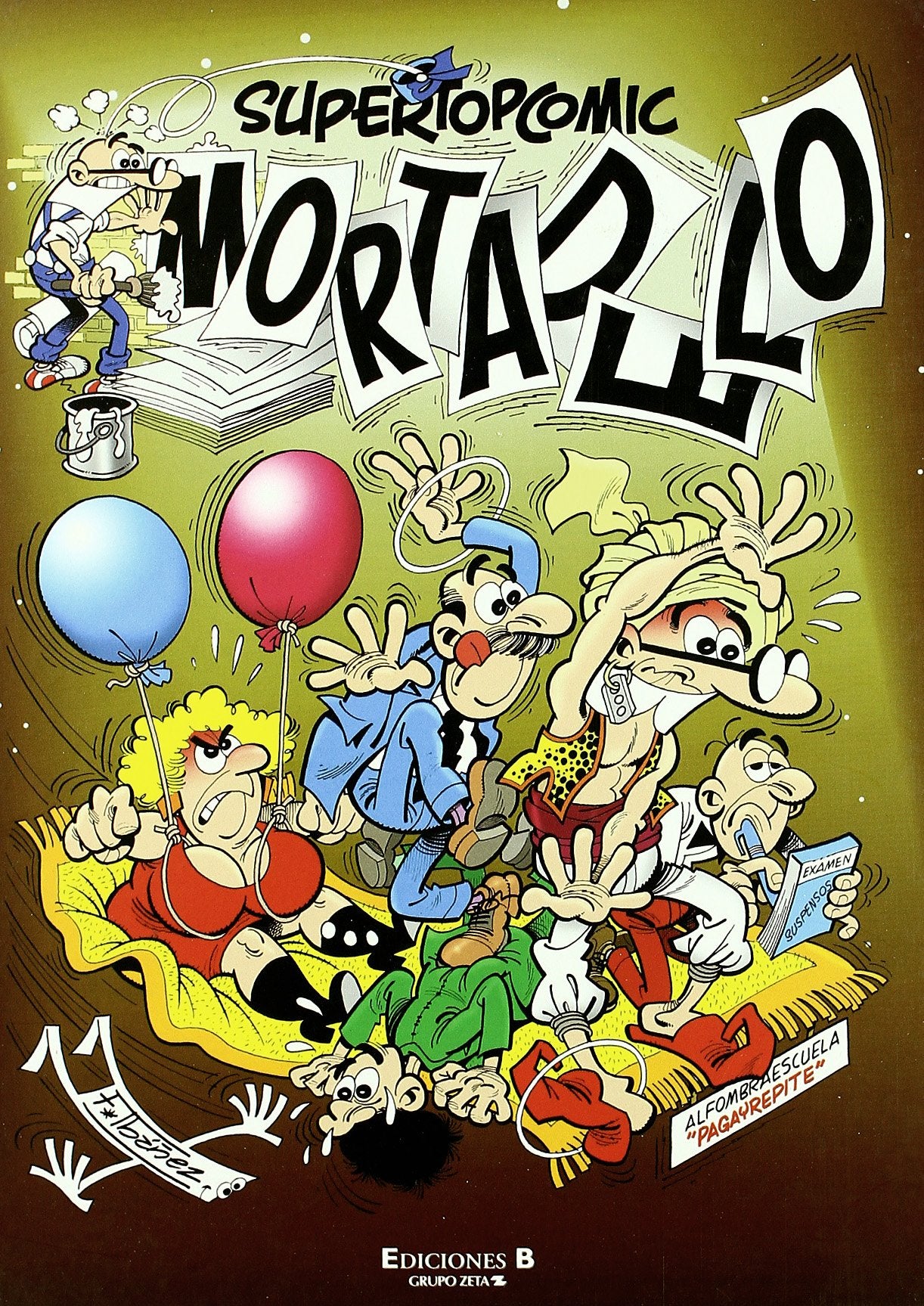 El ordenador... ¡qué horror! | Fórmula 1 | El trastomóvil | 100 años de cómic (Súper Top Cómic Mortadelo 7) (Bruguera Clásica)