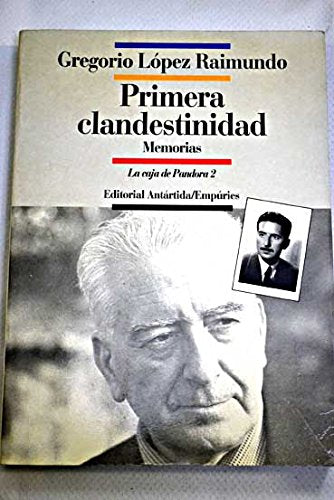 Primera clandestinidad.