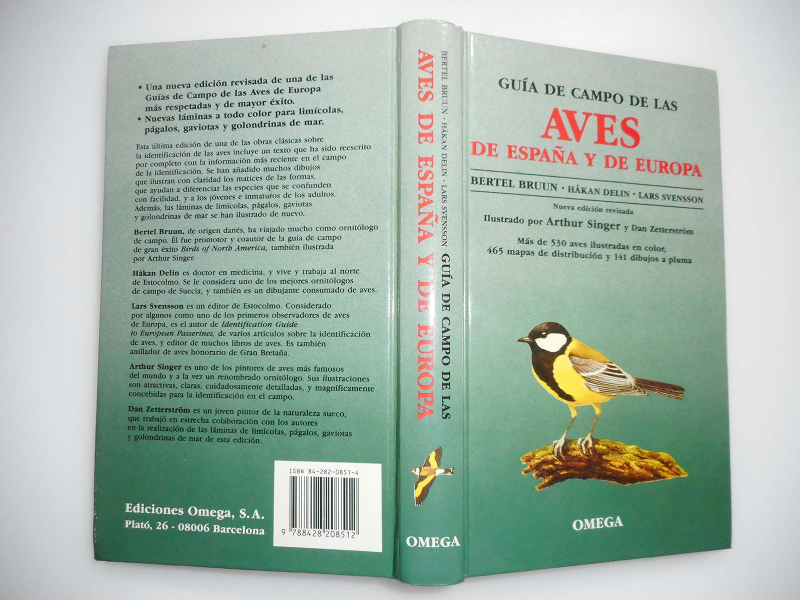 GUIA CAMPO DE LAS AVES DE ESPAÑA Y EUROPA: C. LIFE GUIDE BIRDS (GUIAS DEL NATURALISTA)
