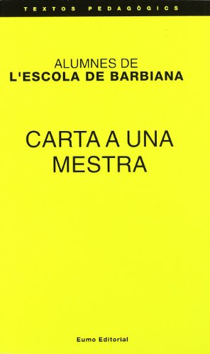 Carta a una mestra (Textos pedagògics)