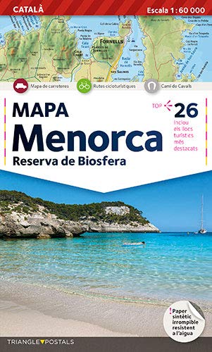 Menorca, mapa: Mapa