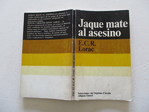 JAQUE MATE AL ASESINO.