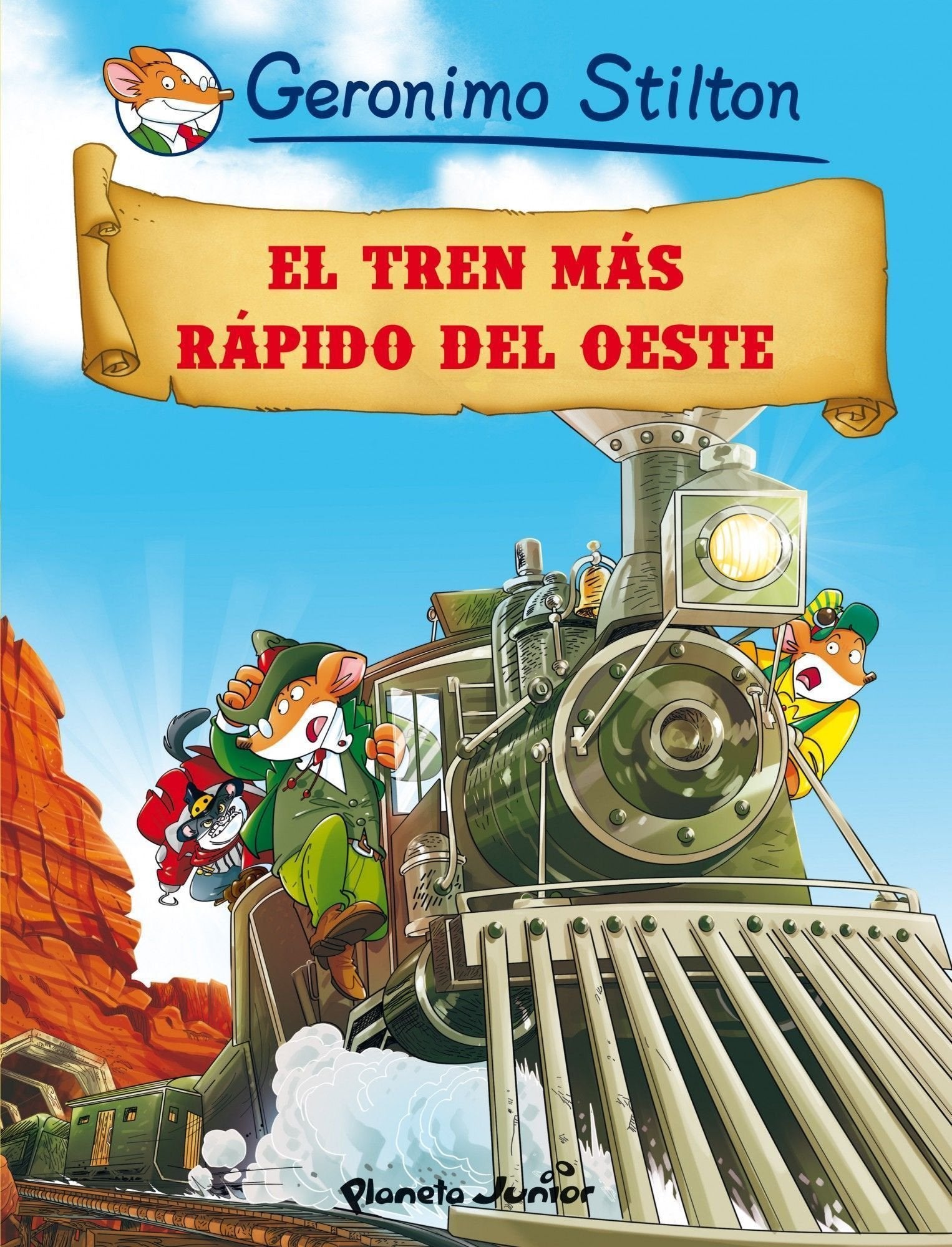El tren más rápido del oeste: Cómic Geronimo Stilton 13