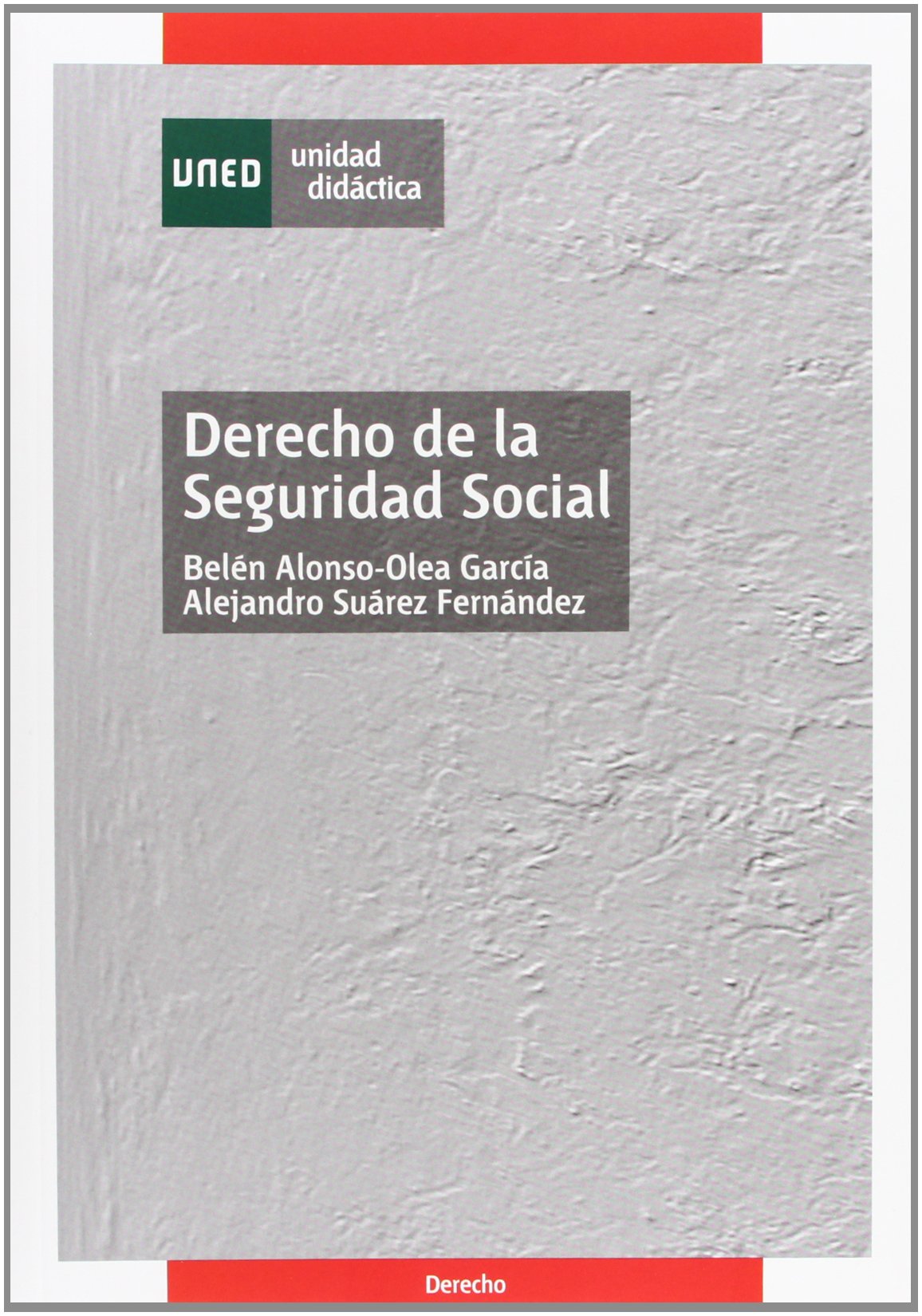 Derecho de La Seguridad Social (UNIDAD DIDÁCTICA)
