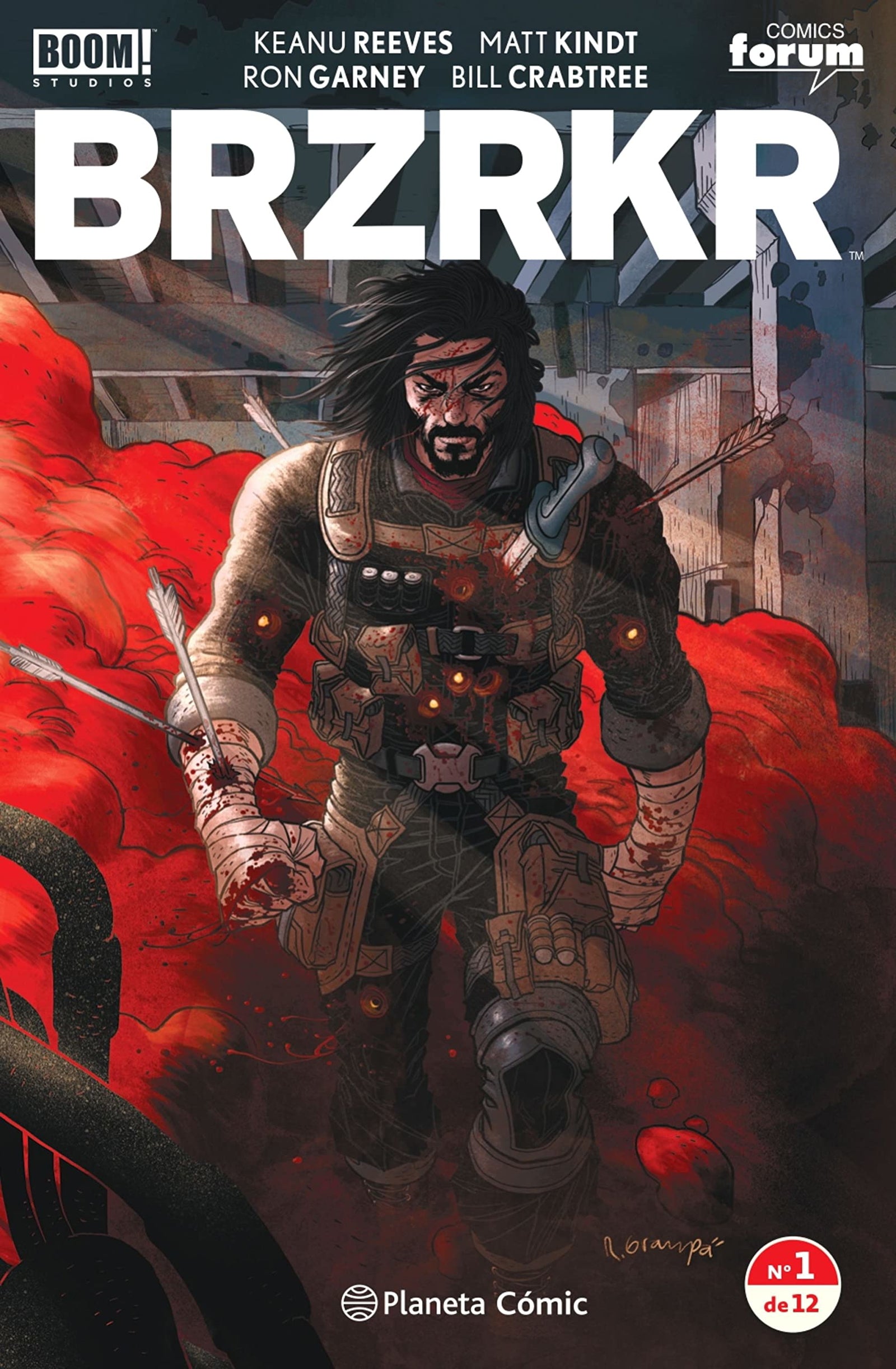 BRZRKR nº 01/12: 1 (Ciencia ficción)