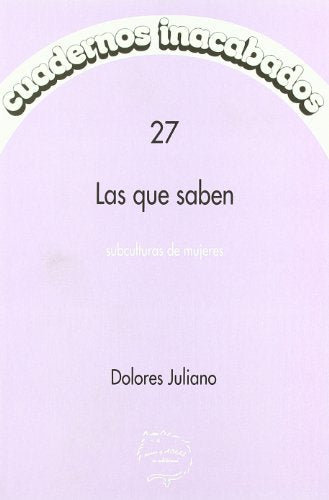QUE SABEN: Subculturas de Mujeres: 27 (AGENDA DE LAS MUJERES)