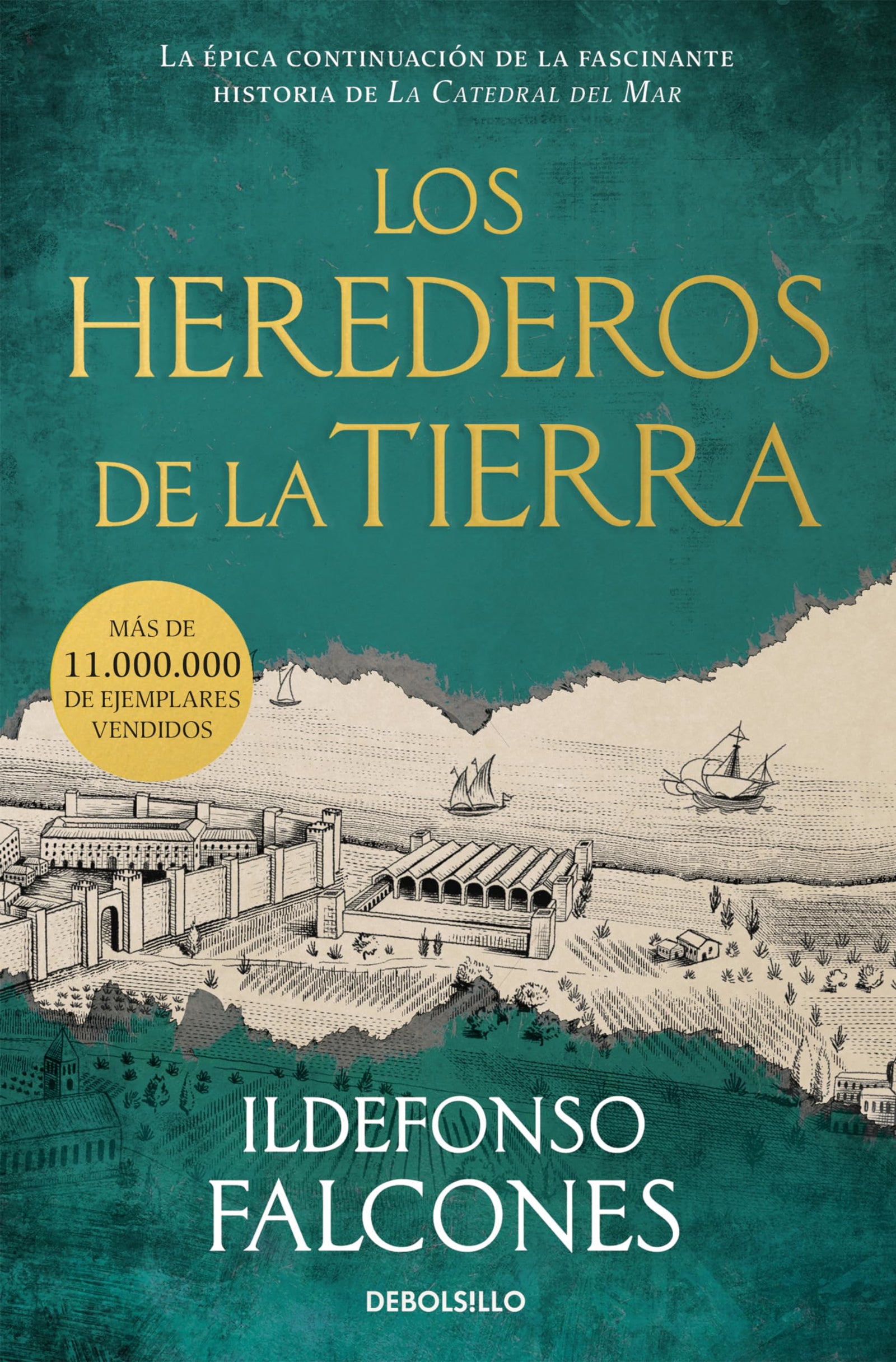 Los herederos de la tierra (La catedral del mar 2) (Best Seller)