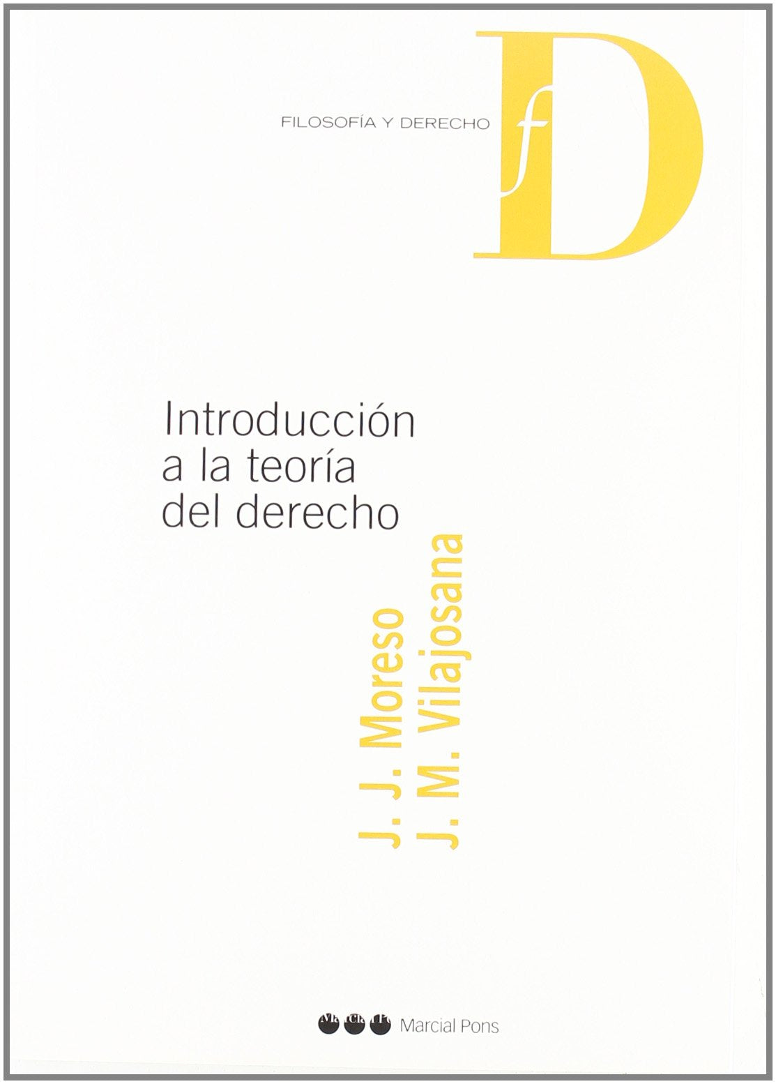 Introducción a la teoría del derecho