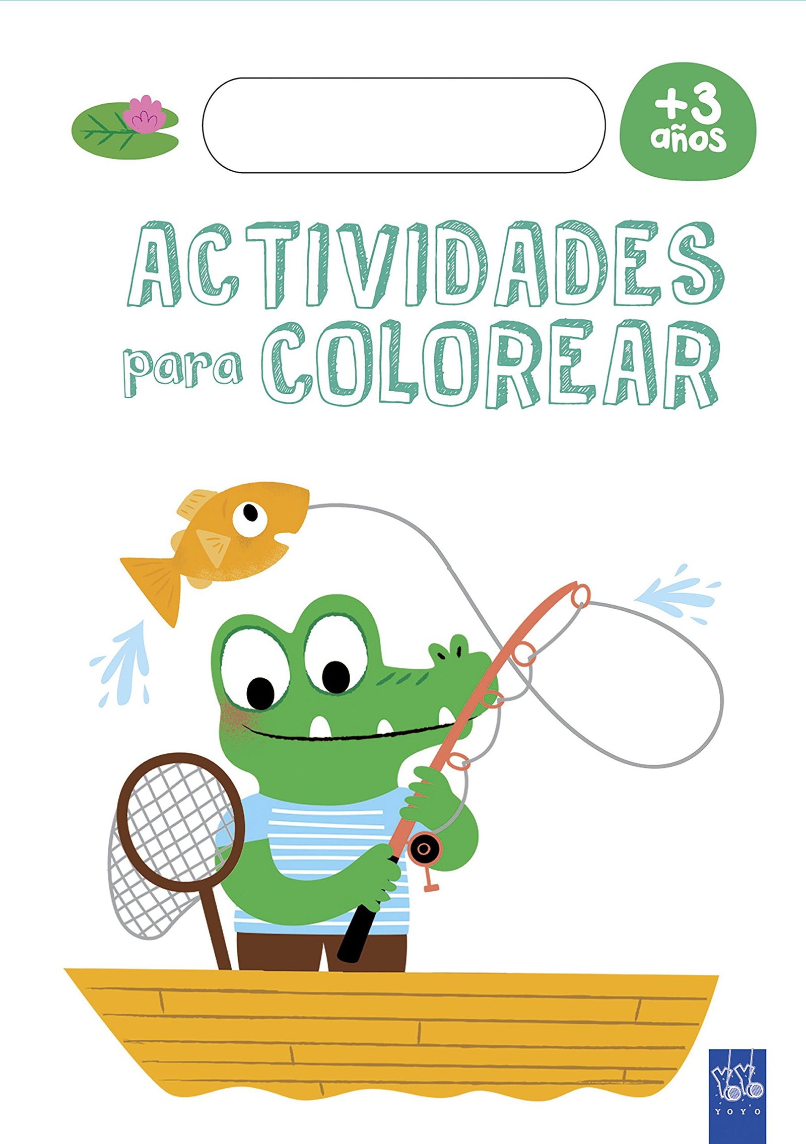 Actividades para colorear +3 (En relieve)
