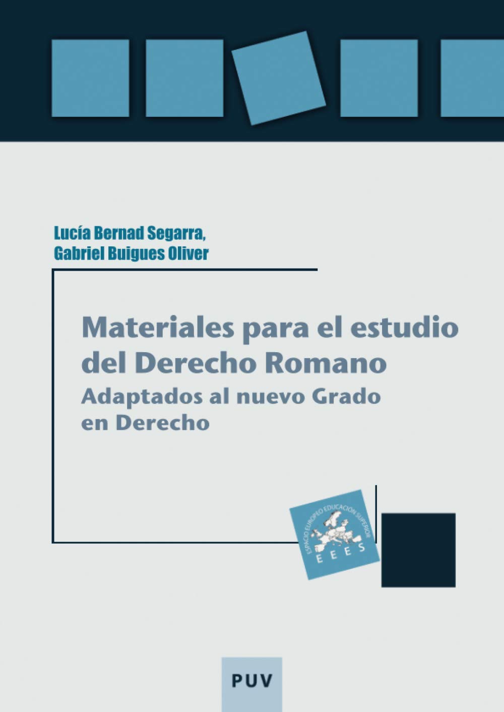Materiales para el estudio del Derecho Romano