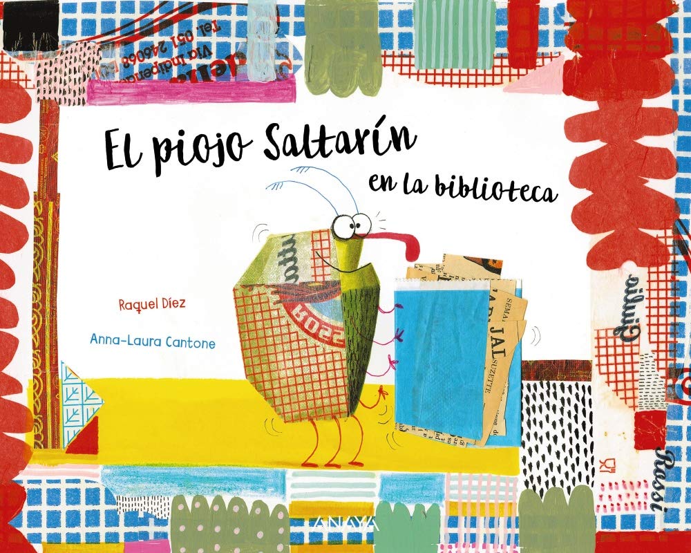 El Piojo Saltarín en la biblioteca (PRIMEROS LECTORES - Álbum ilustrado)