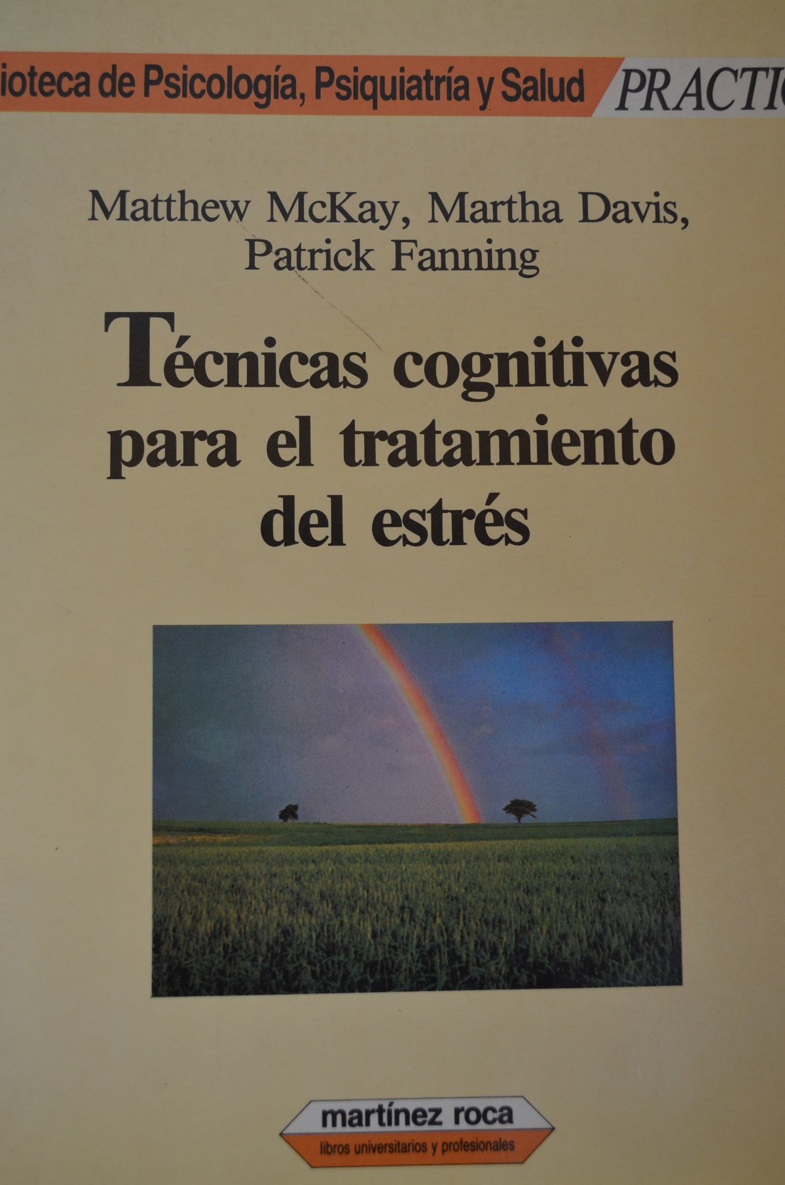 Tecnicas cognitivas para el tratamiento del estres