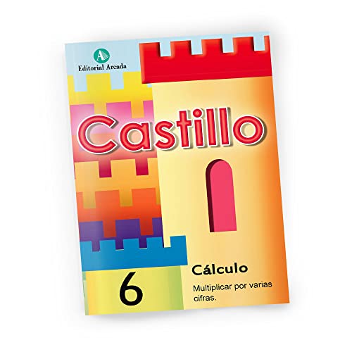 Castillo Cálculo nº6 - Multiplicar por una cifra con mayor dificultad. (C.MATEMATICAS PRIMARIA)